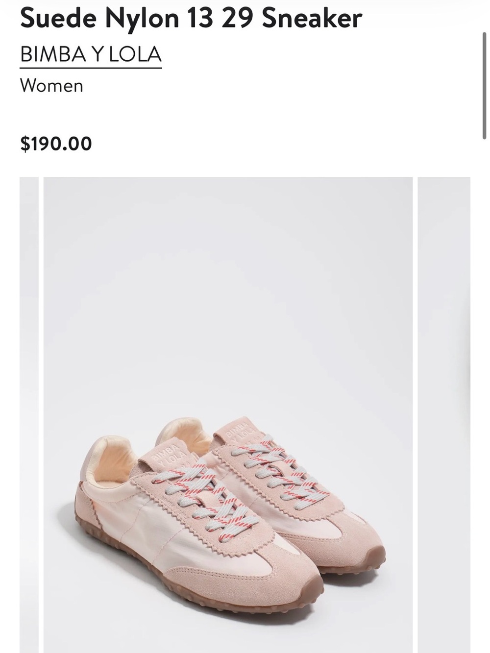 Bimba Y Lola Women's Pink sneakers